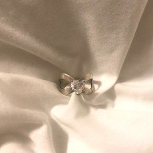 Sterling Silver Cubic Zirconia Ring